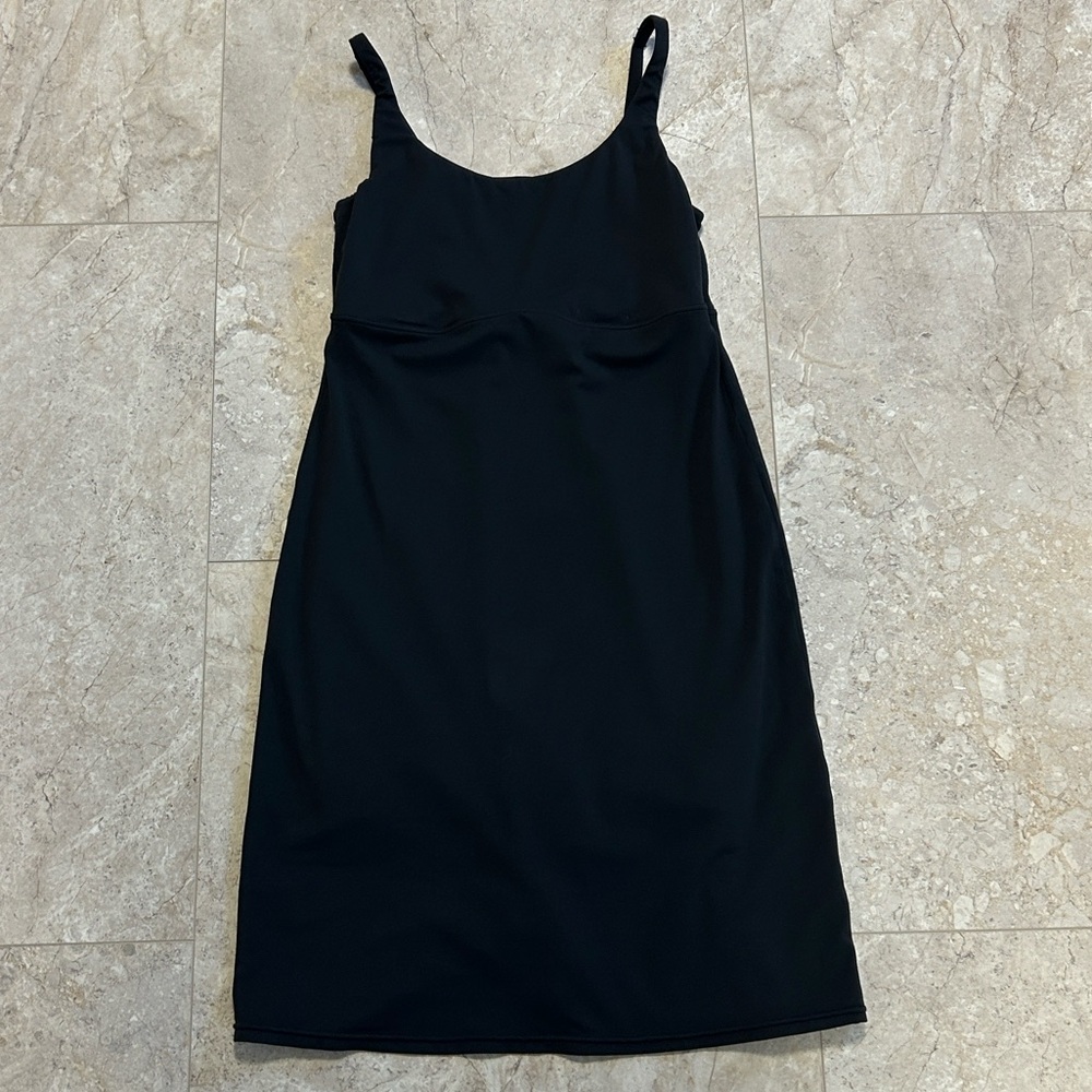 Flexees Women’s Black Dress Shapewear | Body Shaper Slip | Size L